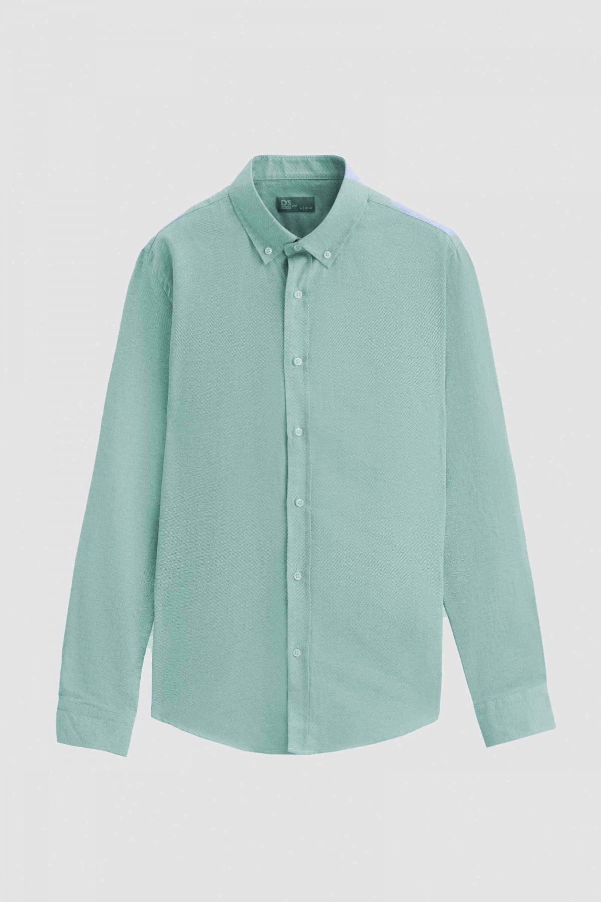 CAMASA CASUAL SLIM FIT D'S DAMAT - Verde