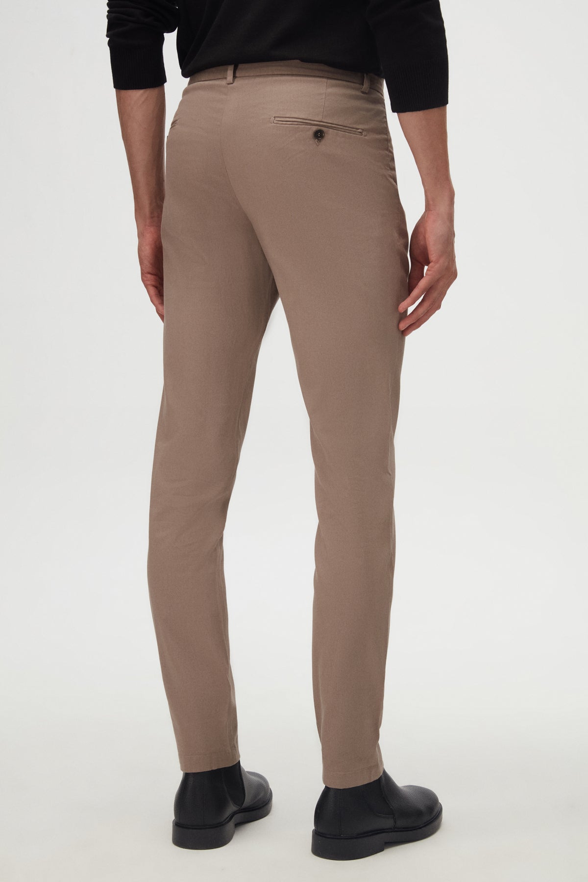 PANTALONI CHINO SLIM FIT D'S DAMAT - Bej