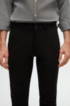 PANTALONI CHINO SLIM FIT D'S DAMAT  - Negru