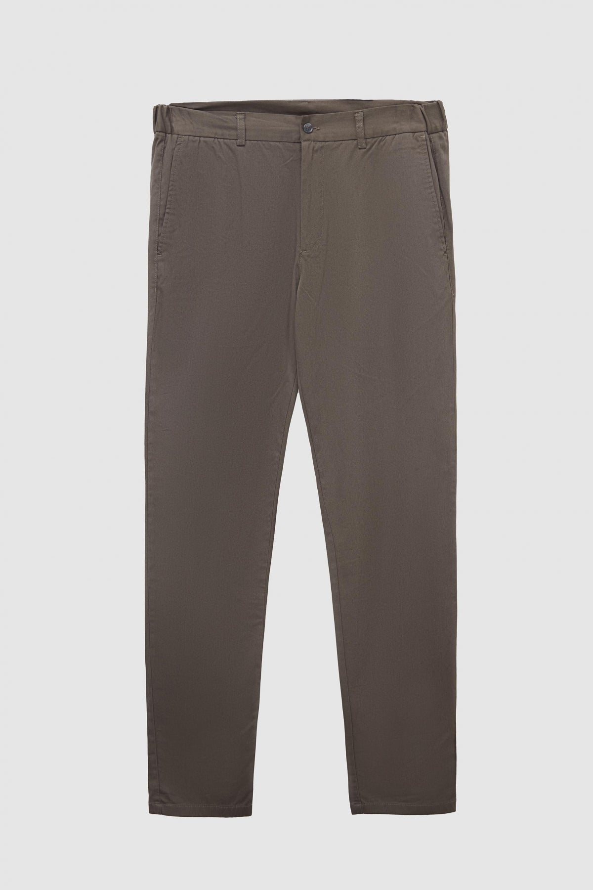 PANTALONI CHINO SLIM FIT D'S DAMAT - Kaki