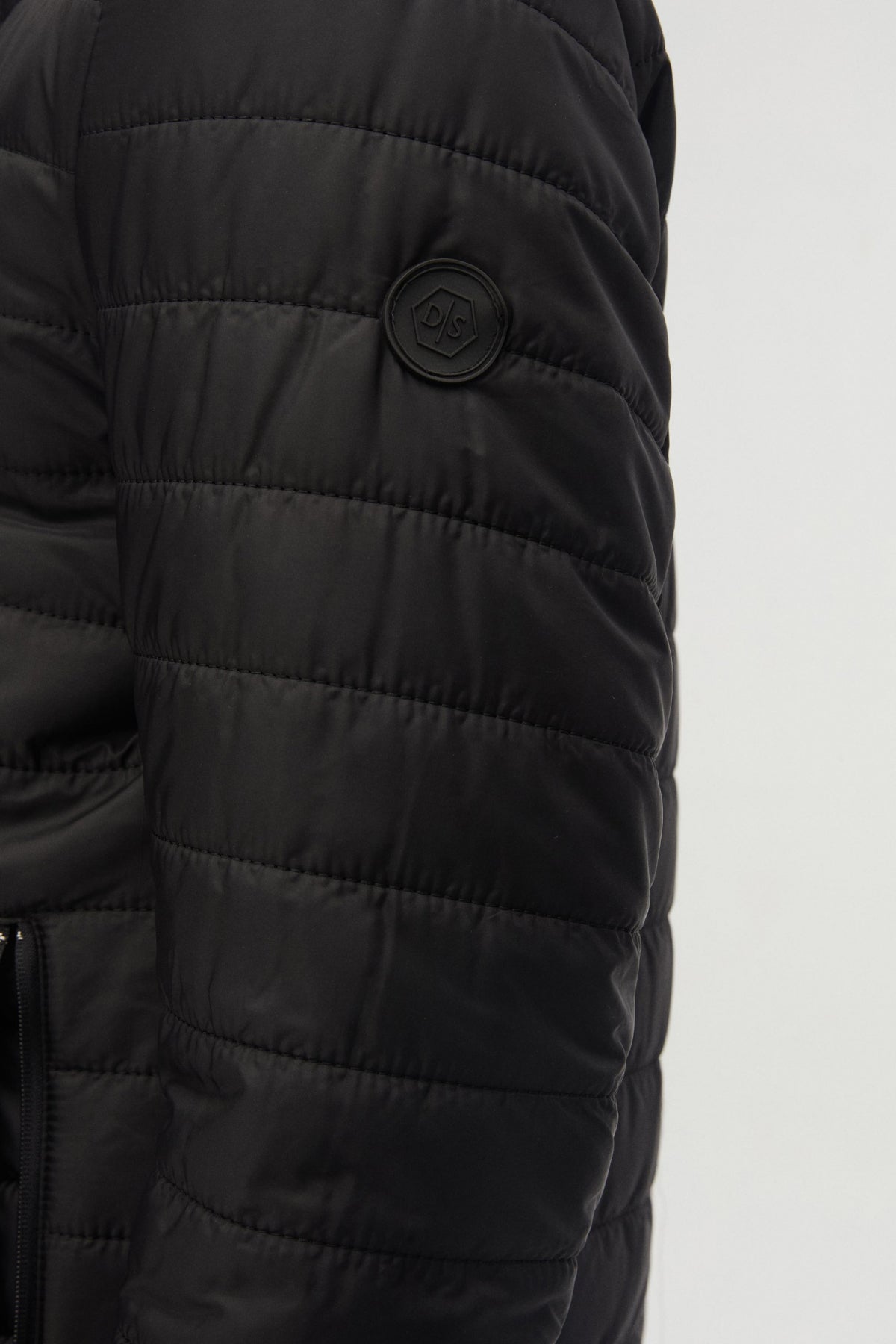 GEACA MATLASATA SLIM FIT D'S DAMAT - Negru