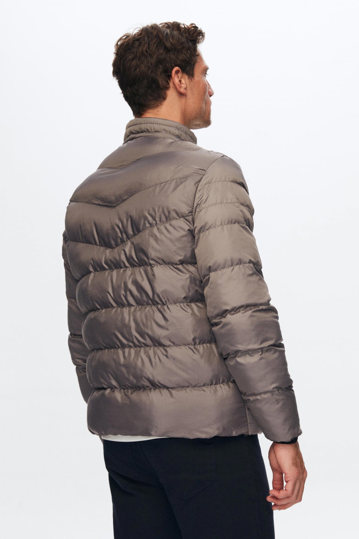 GEACA MATLASATA SLIM FIT D'S DAMAT - Gri