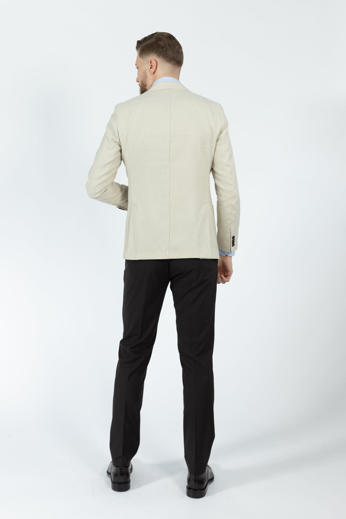 COSTUM CU VESTA SLIM FIT D'S DAMAT - Bej