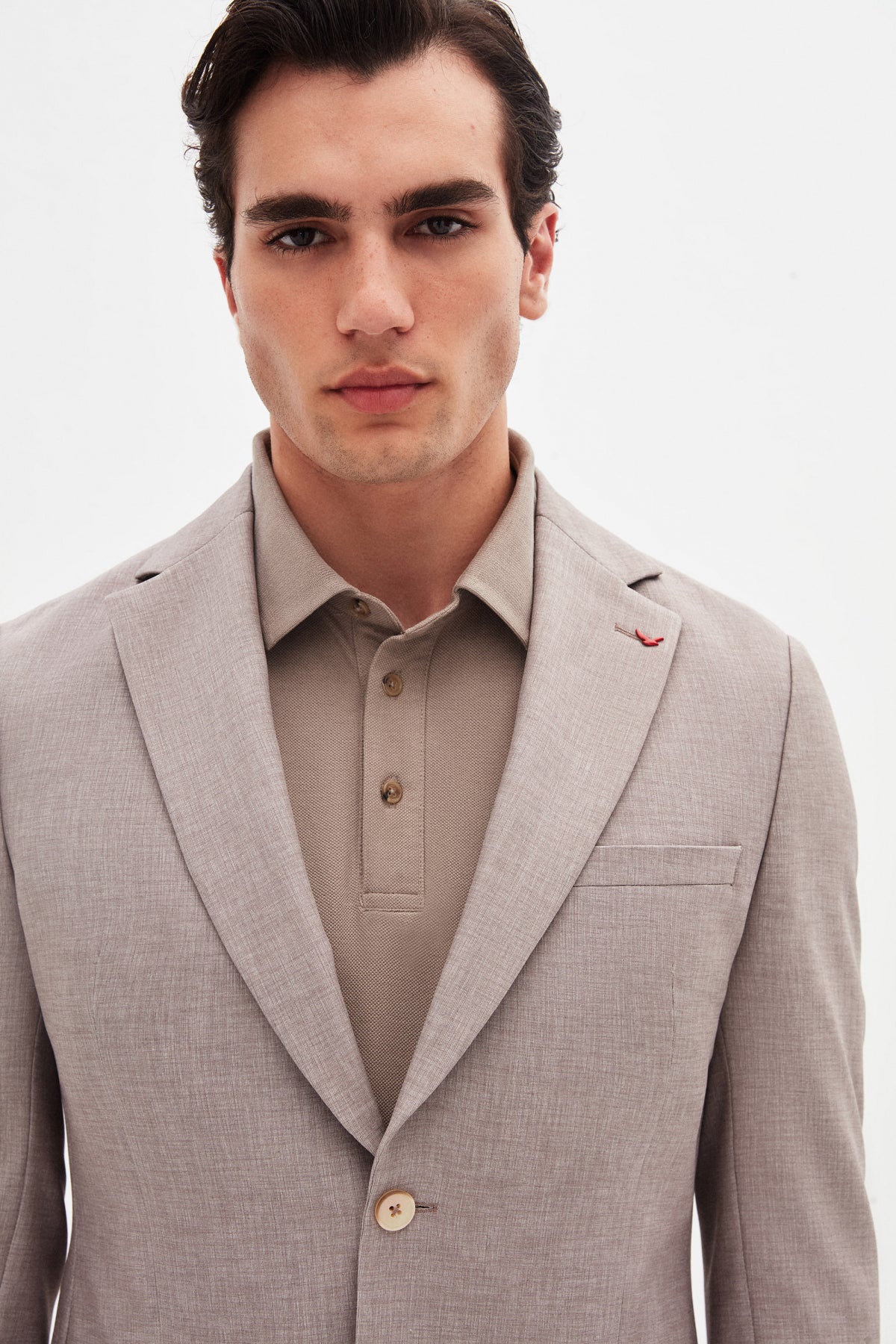 COSTUM CASUAL SLIM FIT D'S DAMAT - Bej