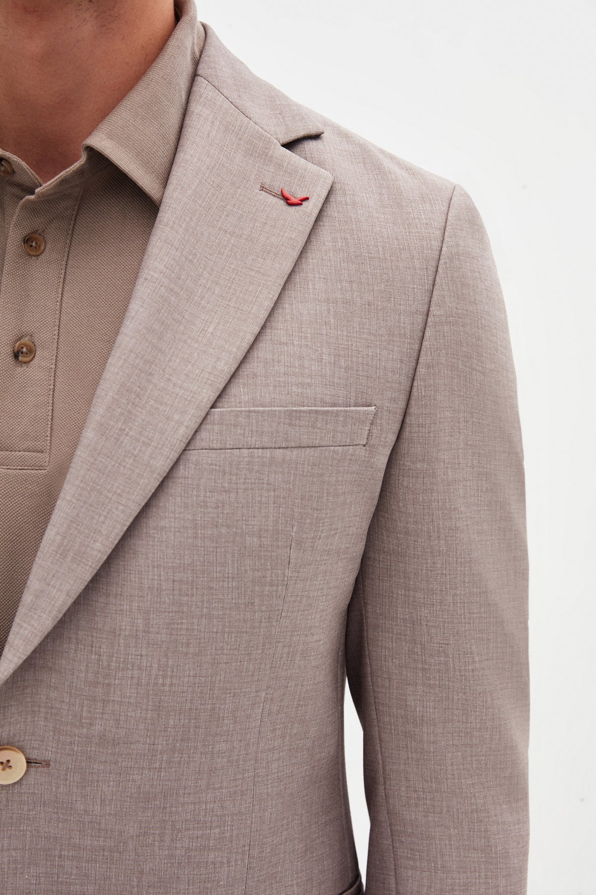 COSTUM CASUAL SLIM FIT D'S DAMAT - Bej