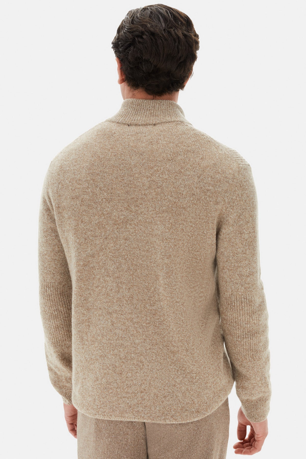 PULOVER REGULAR FIT D'S DAMAT - Bej