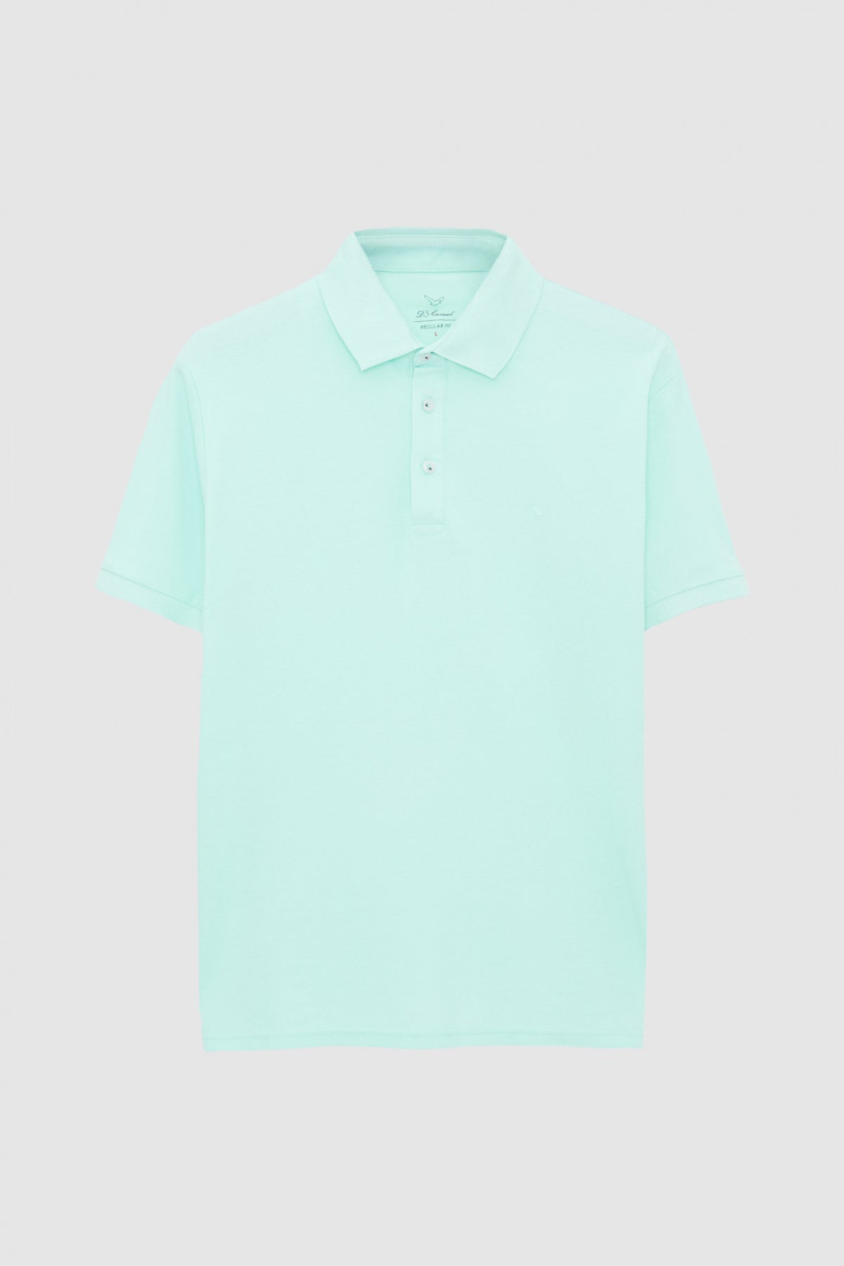 TRICOU REGULAR FIT D'S DAMAT - Mentă Bio