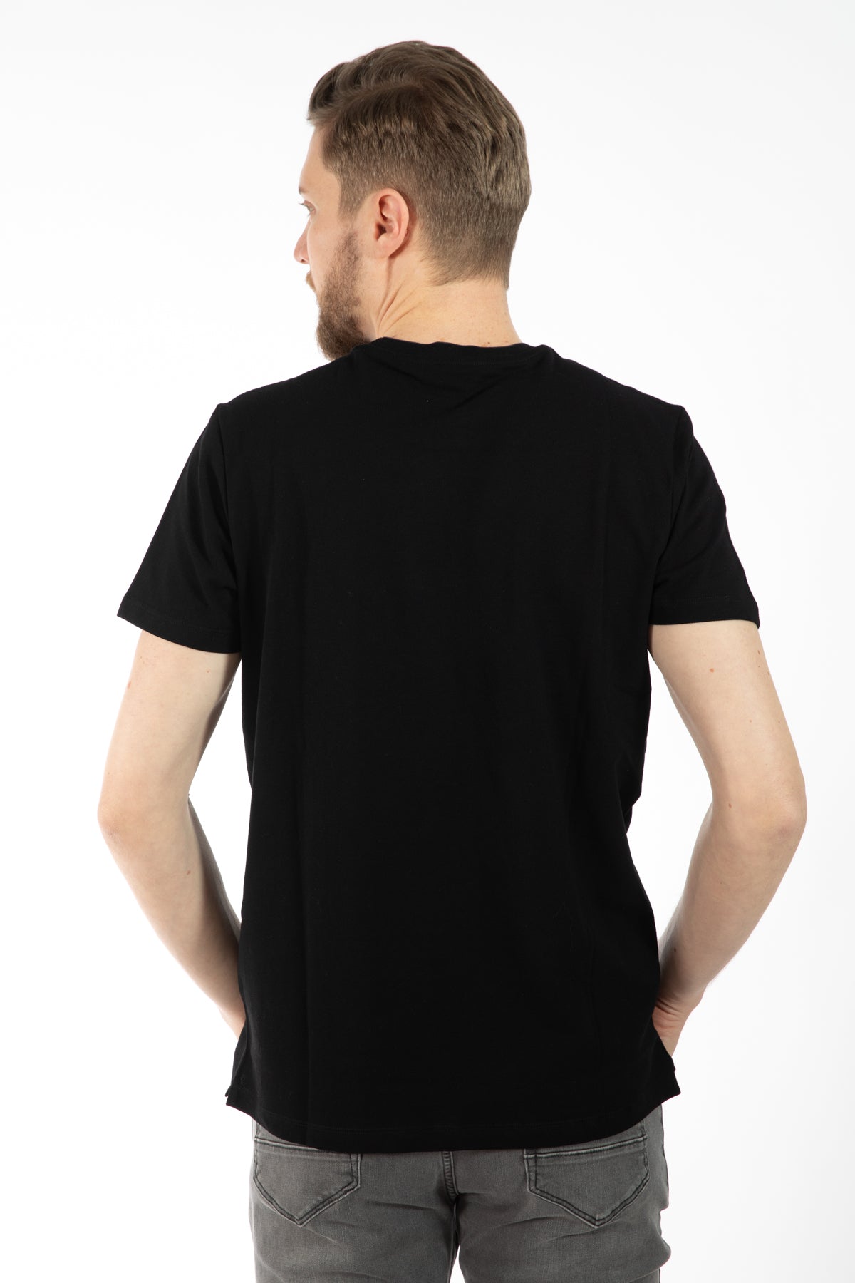 TRICOU REGULAR FIT D'S DAMAT - Negru