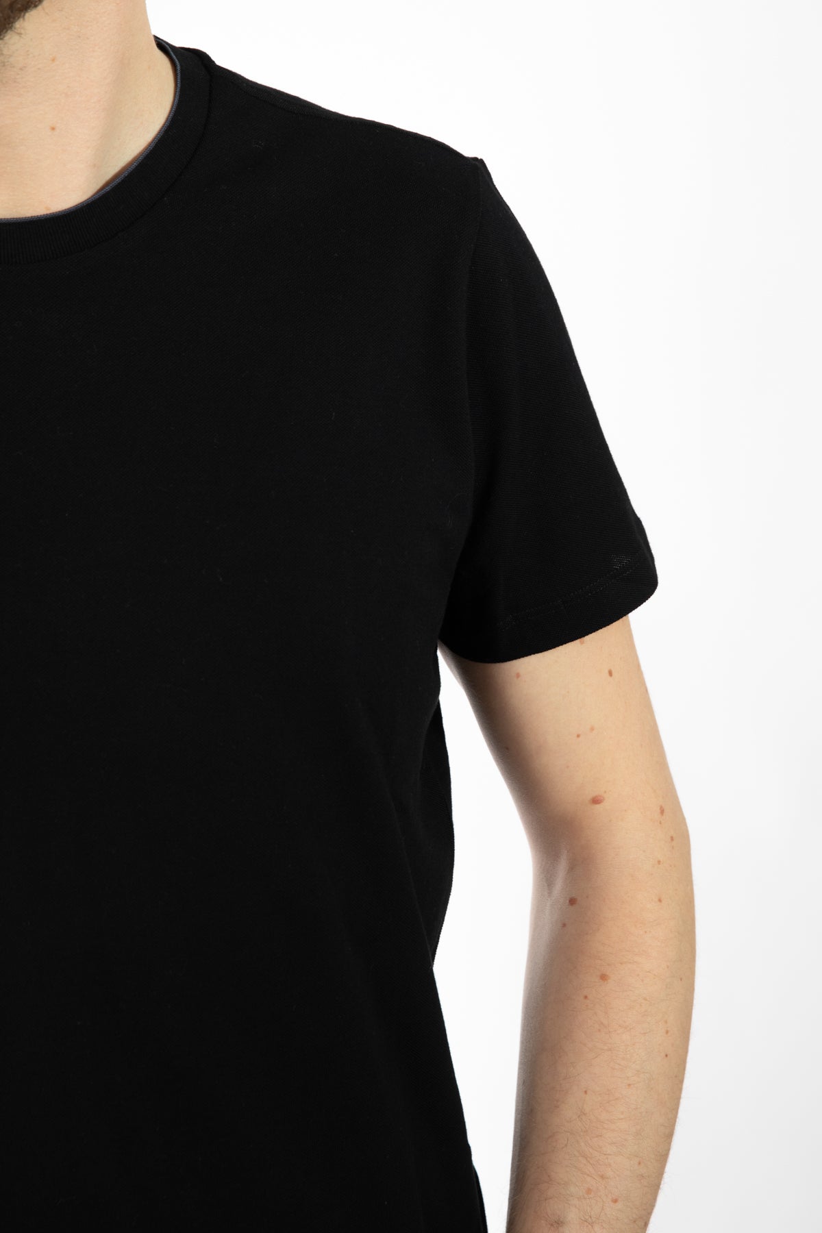 TRICOU REGULAR FIT D'S DAMAT - Negru