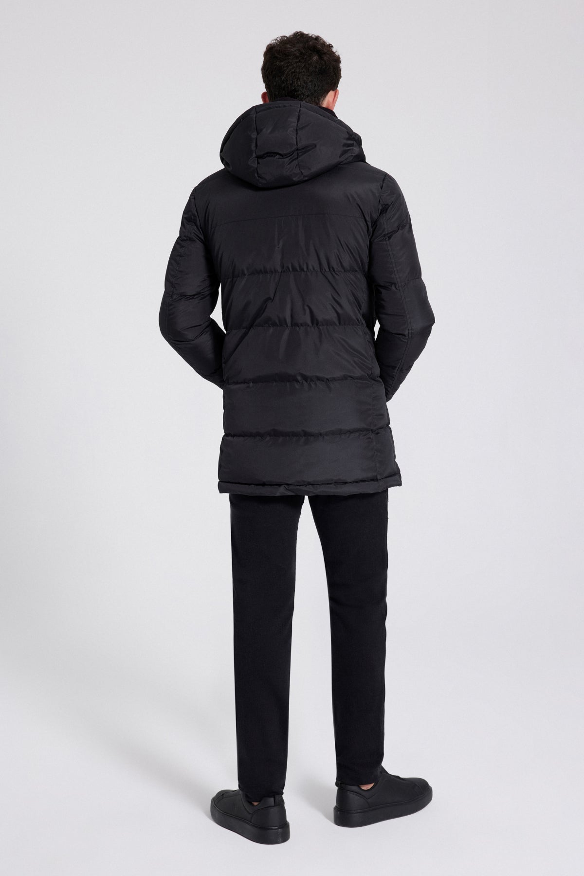GEACA REGULAR FIT D'S DAMAT - Negru