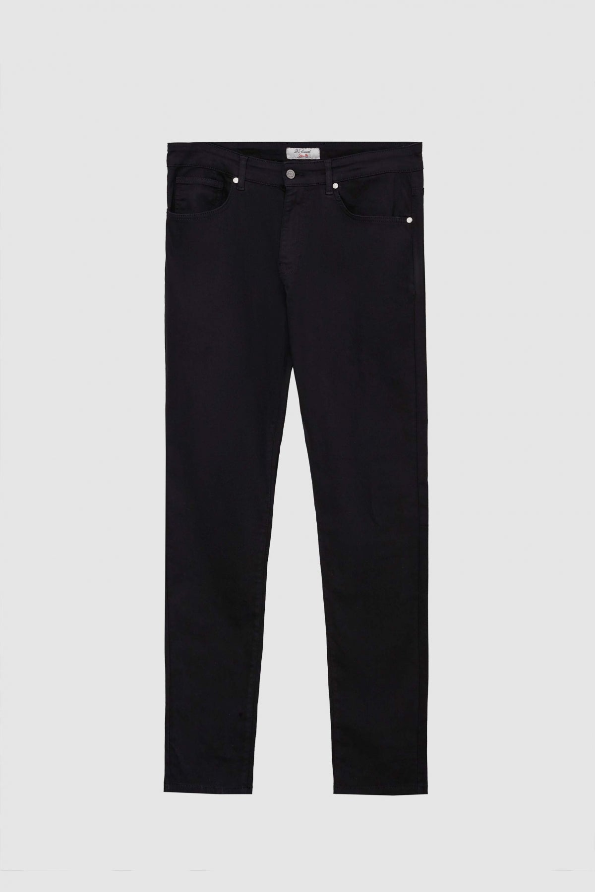 PANTALONI CASUAL SLIM FIT D'S DAMAT - Negru