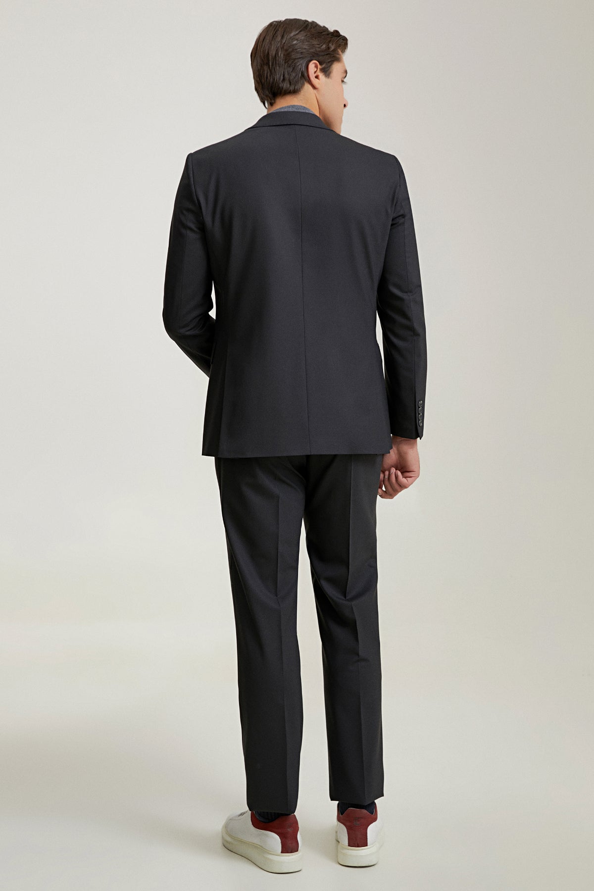 COSTUM D'S DAMAT SLIM FIT - Negru