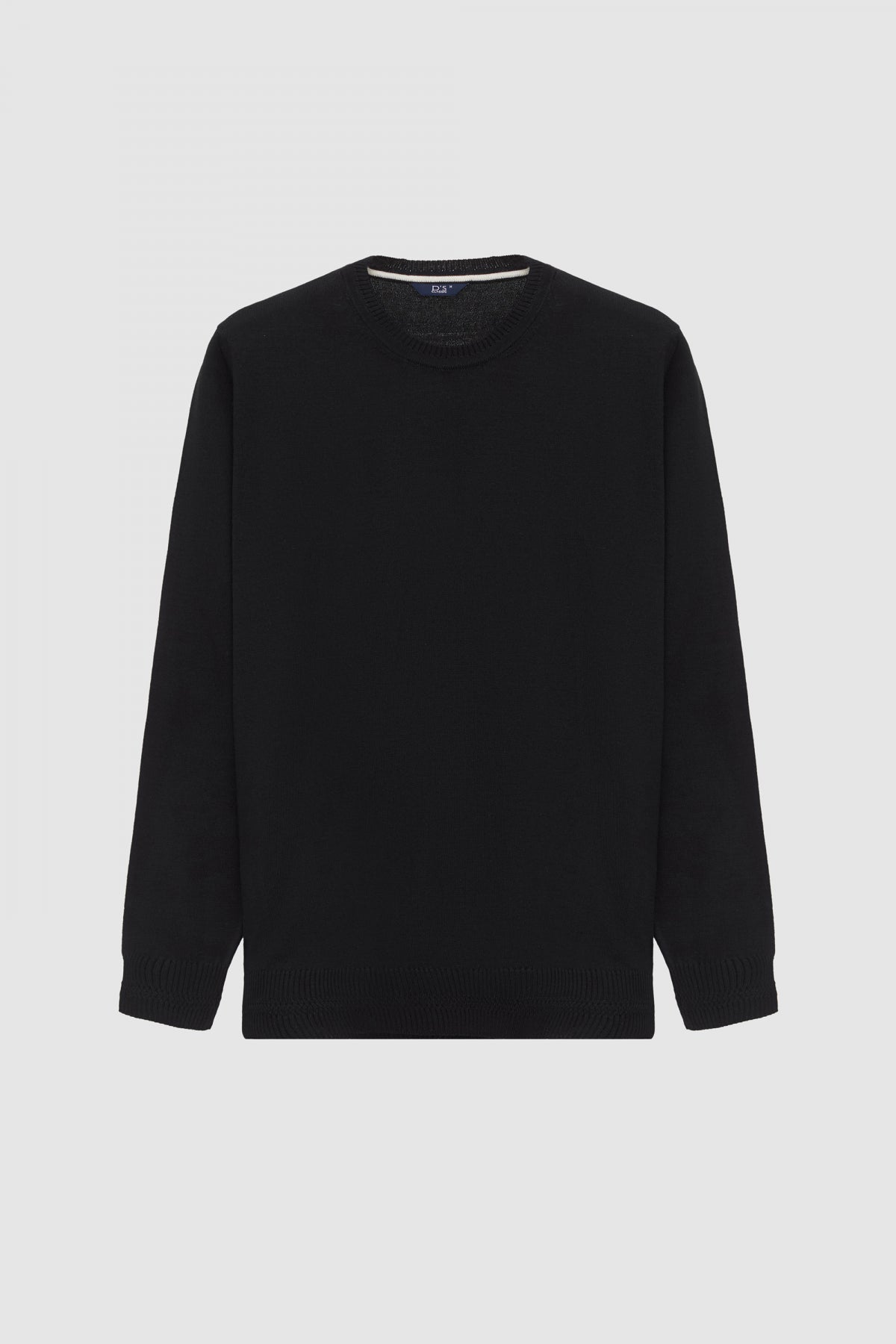 PULOVER REGULAR FIT D'S DAMAT - Negru