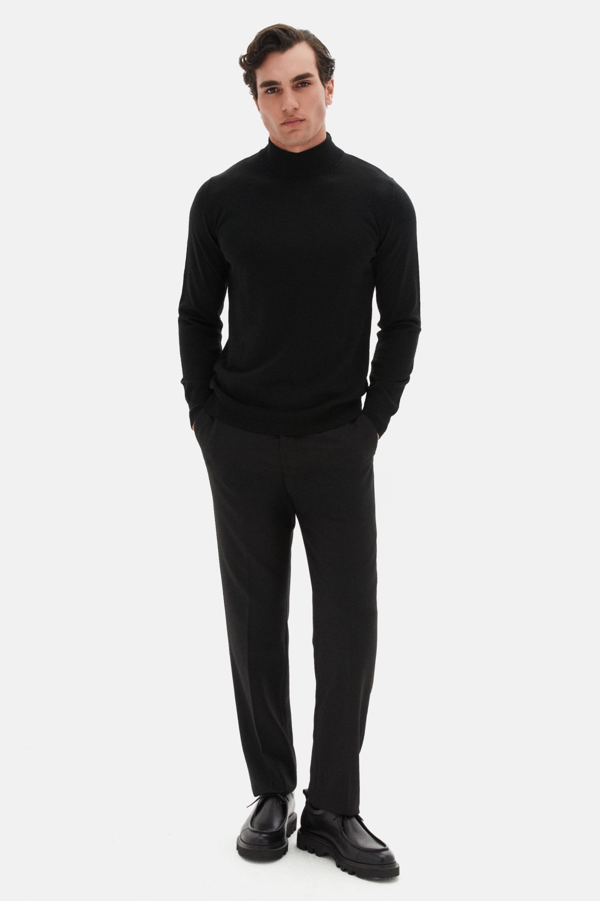 MALETA REGULAR FIT D'S DAMAT - Negru