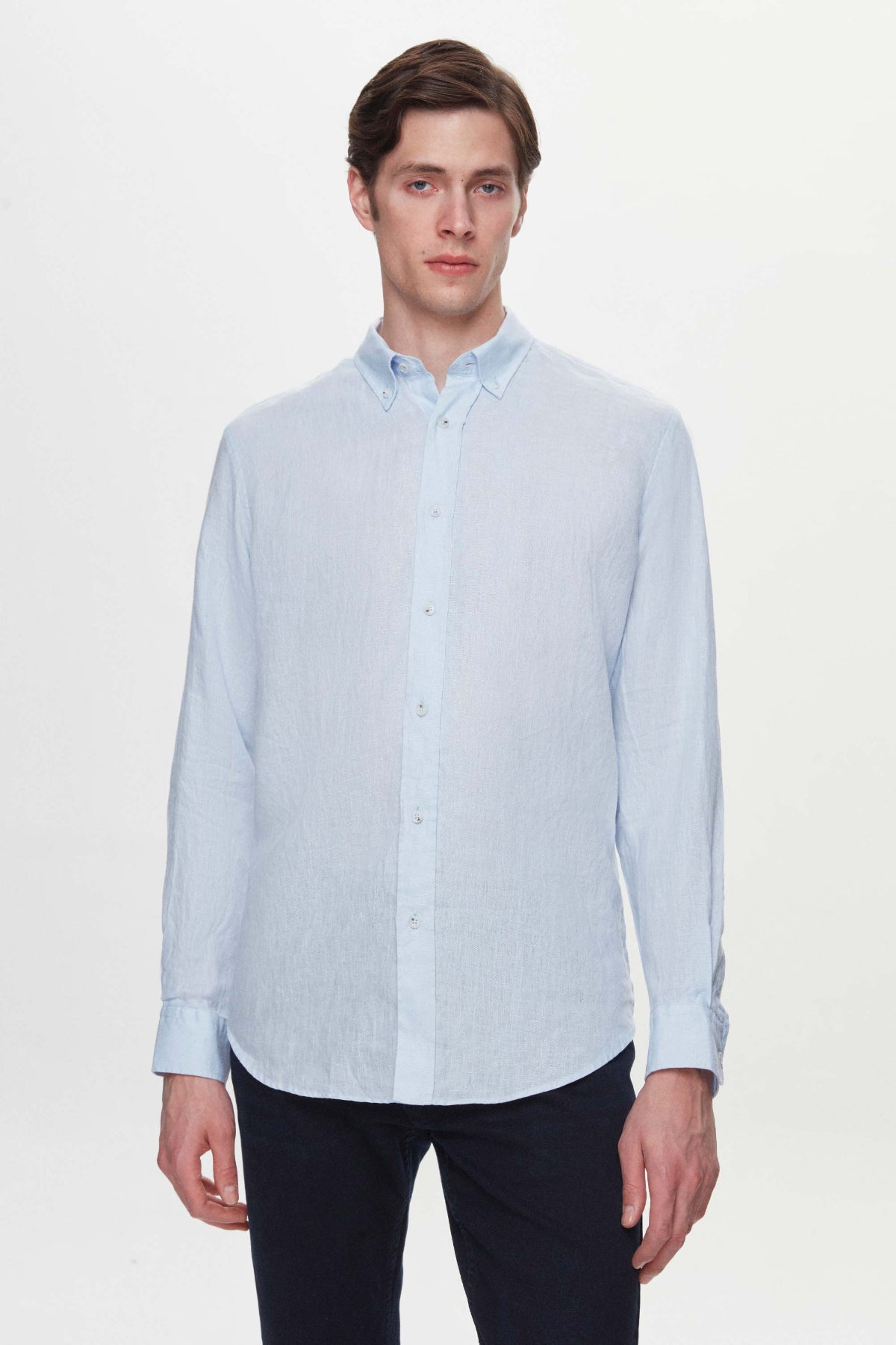 CAMASA REGULAR FIT D'S DAMAT - Albastru
