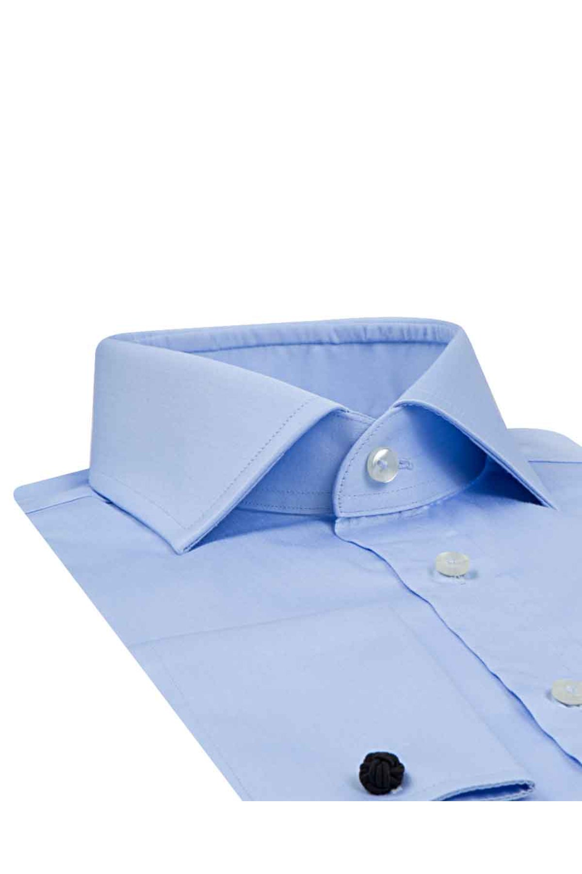 CAMASA CU BUTONI D'S DAMAT SLIM FIT - Bleu