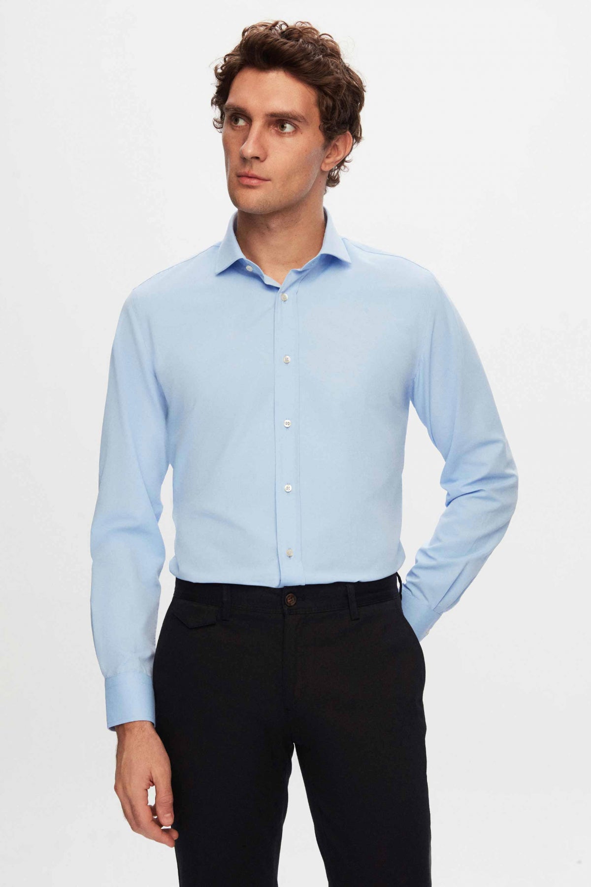 CAMASA SLIM FIT D'S DAMAT - Bleu