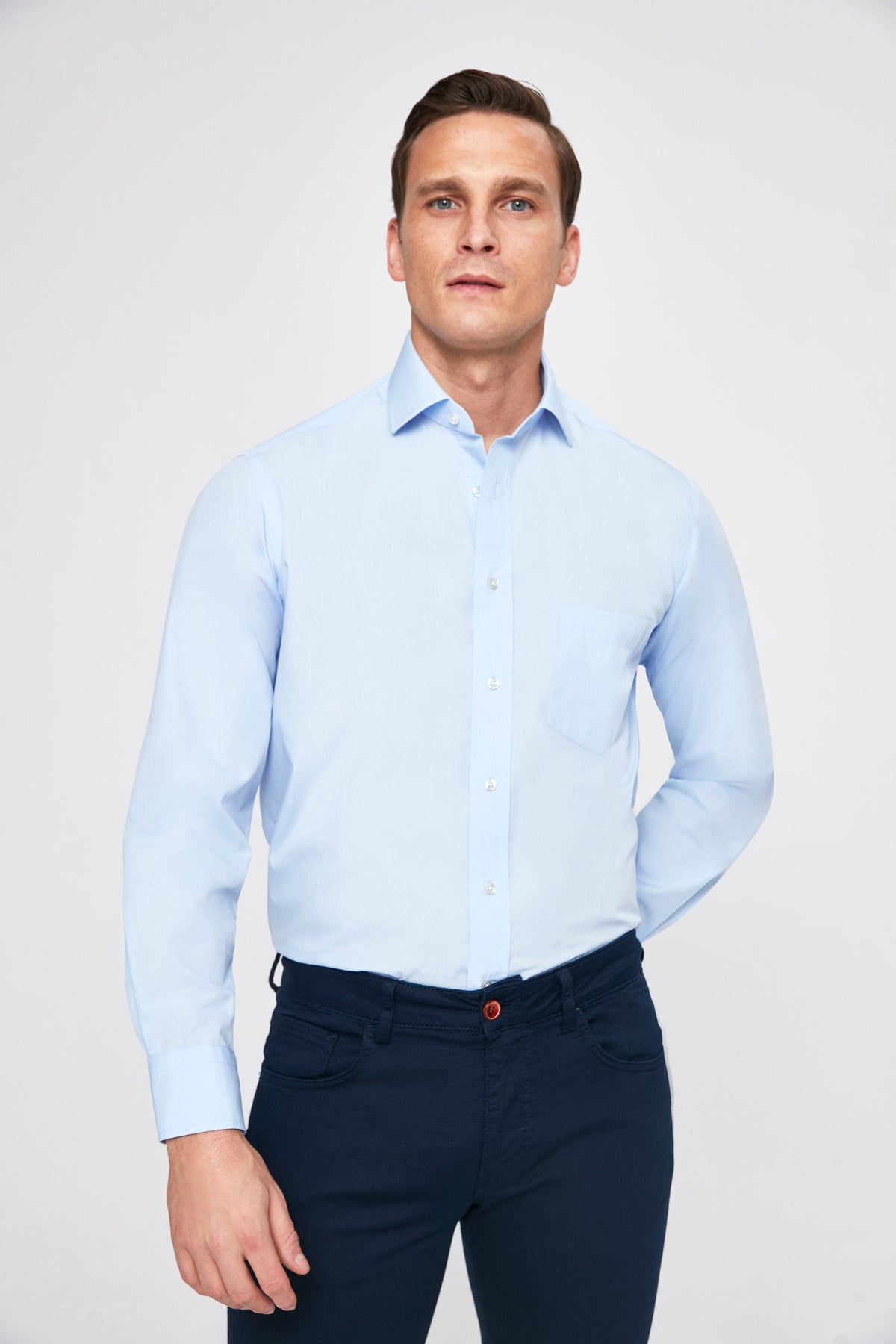 CAMASA REGULAR FIT D'S DAMAT - Bleu