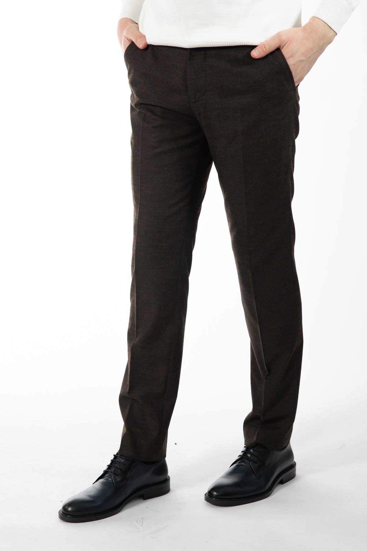 PANTALONI SLIM FIT D'S DAMAT - Maro