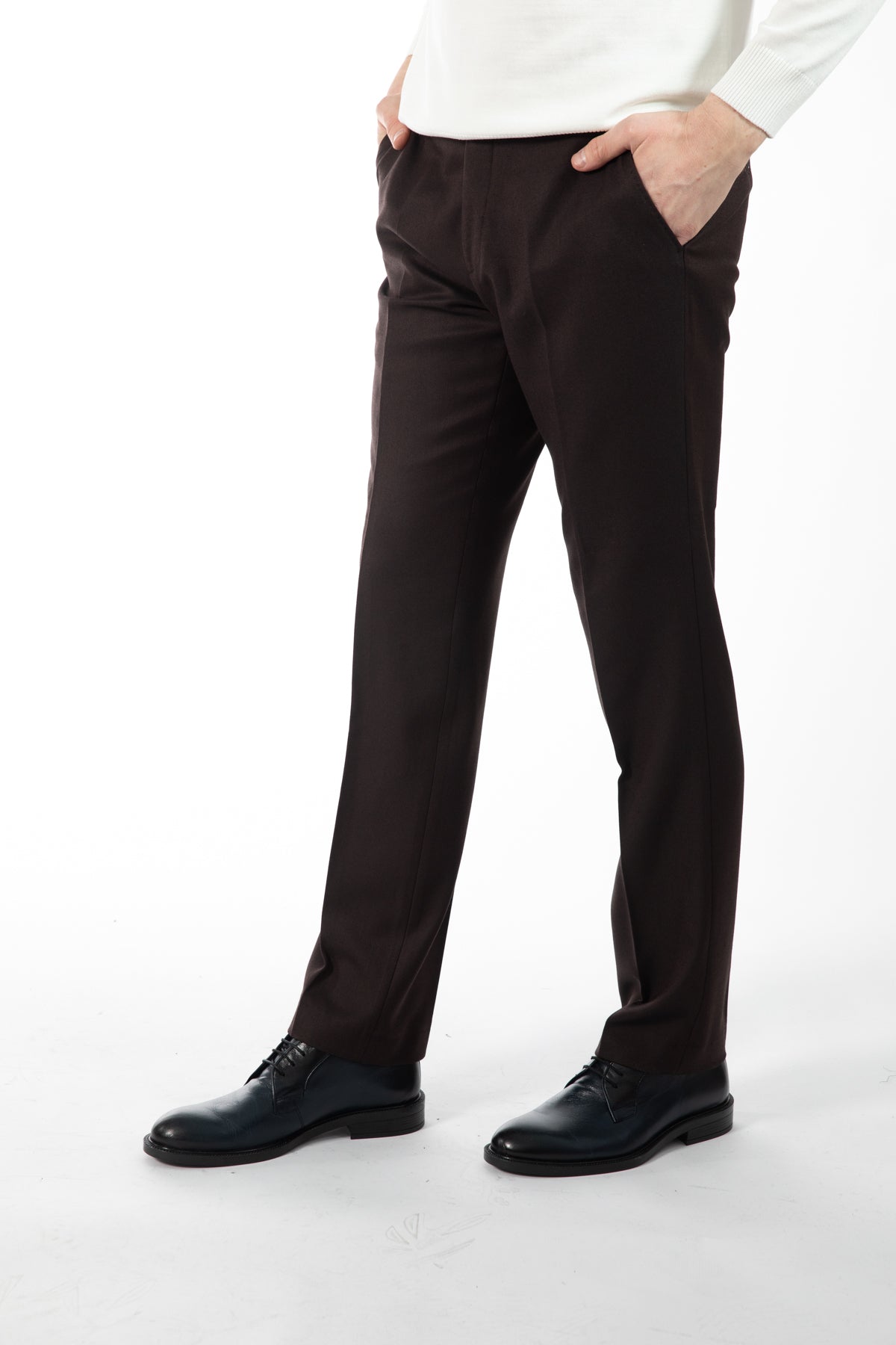 PANTALONI SLIM FIT D'S DAMAT - Maro