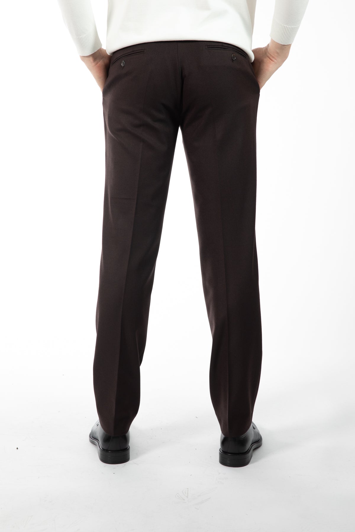 PANTALONI SLIM FIT D'S DAMAT - Maro