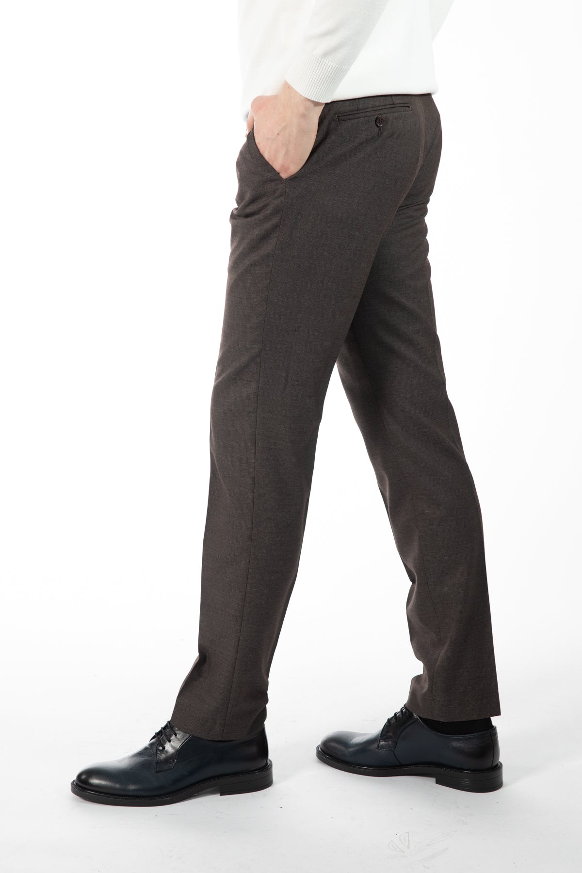 PANTALONI SLIM FIT D'S DAMAT - Maro