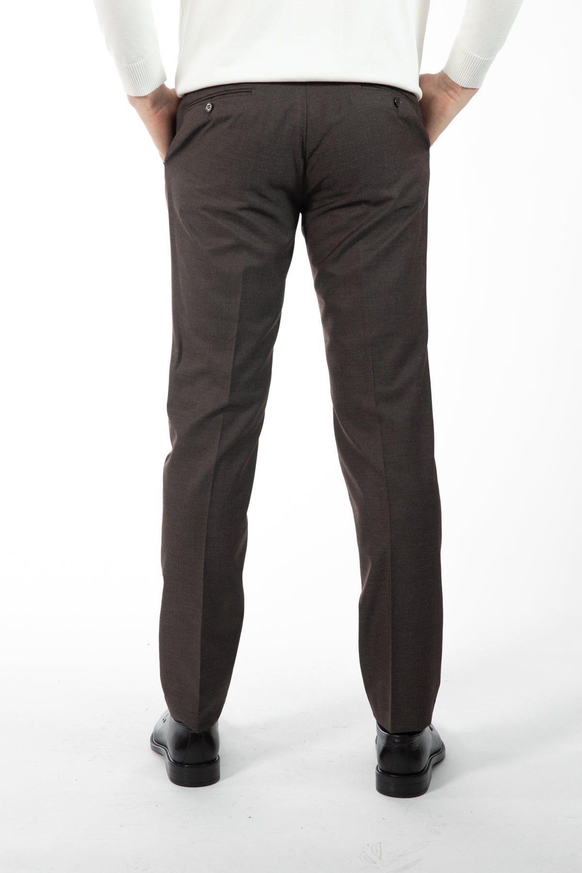 PANTALONI SLIM FIT D'S DAMAT - Maro