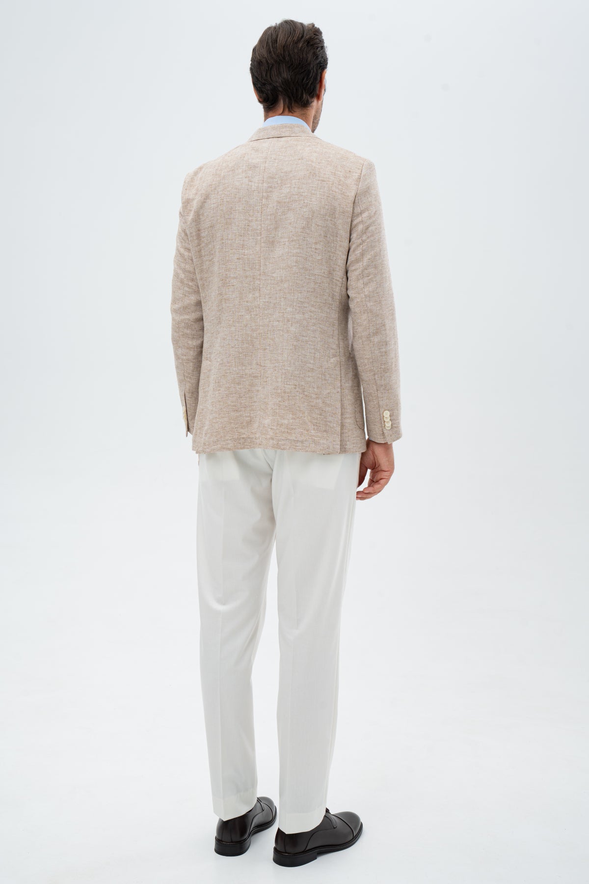 COSTUM CU VESTA SLIM FIT D'S DAMAT - Camel