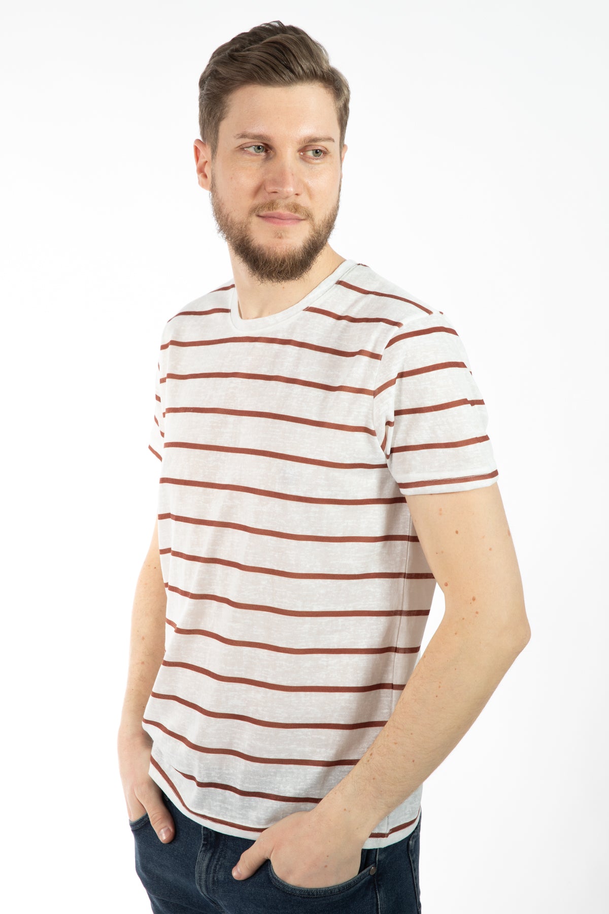 TRICOU REGULAR FIT D'S DAMAT - Scorțișoară