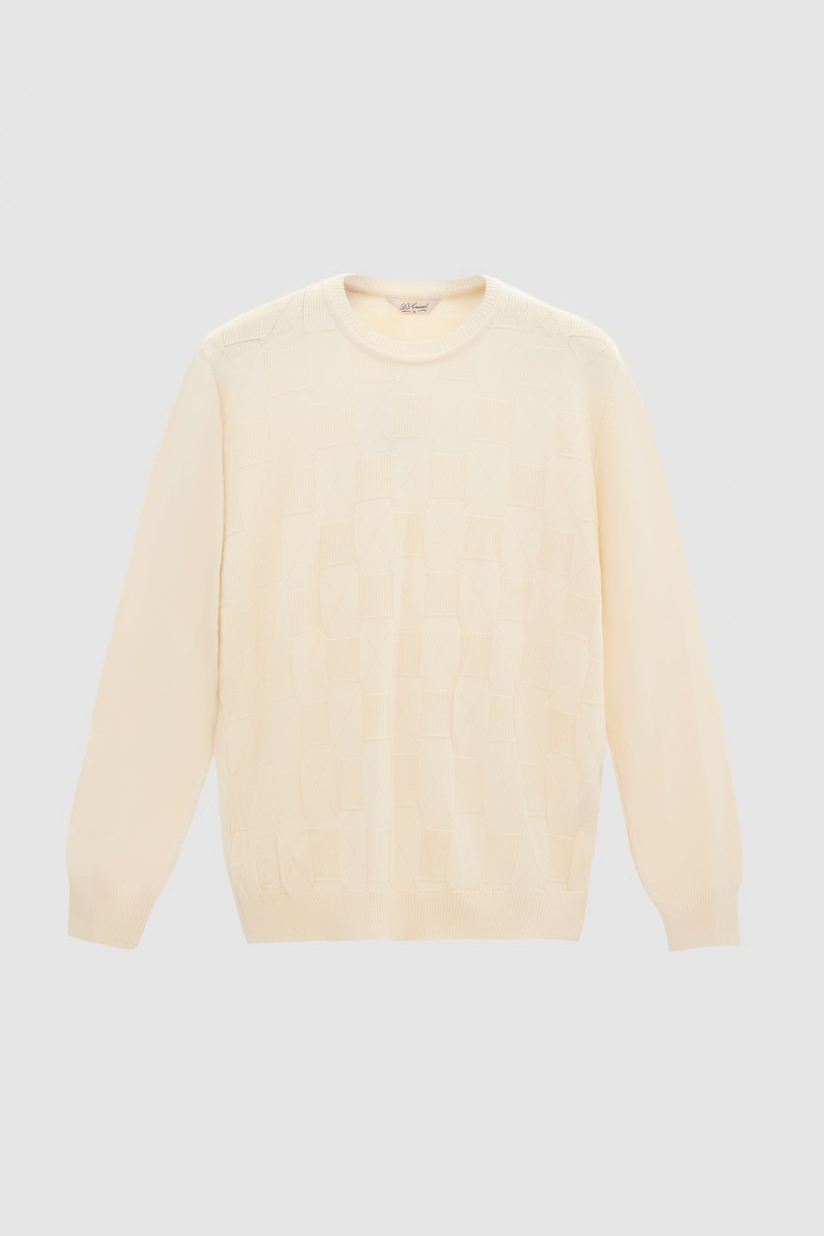PULOVER REGULAR FIT D'S DAMAT - Ecru