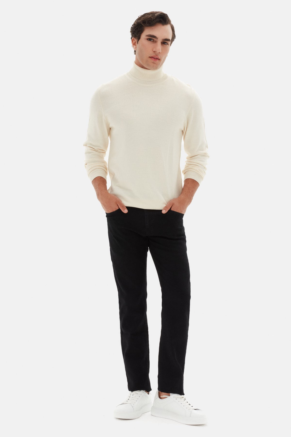HELANCA REGULAR FIT D'S DAMAT - Ecru