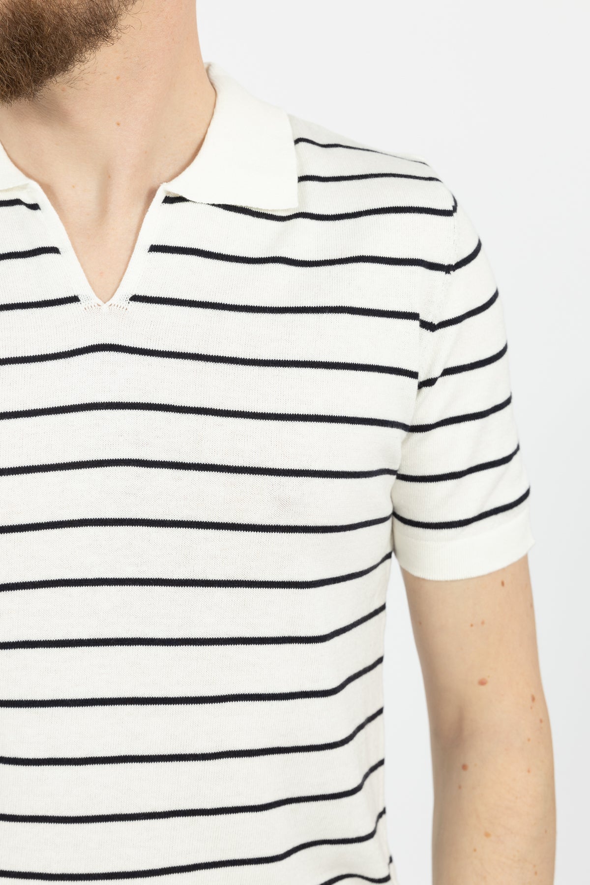 TRICOU REGULAR FIT D'S DAMAT - Ecru