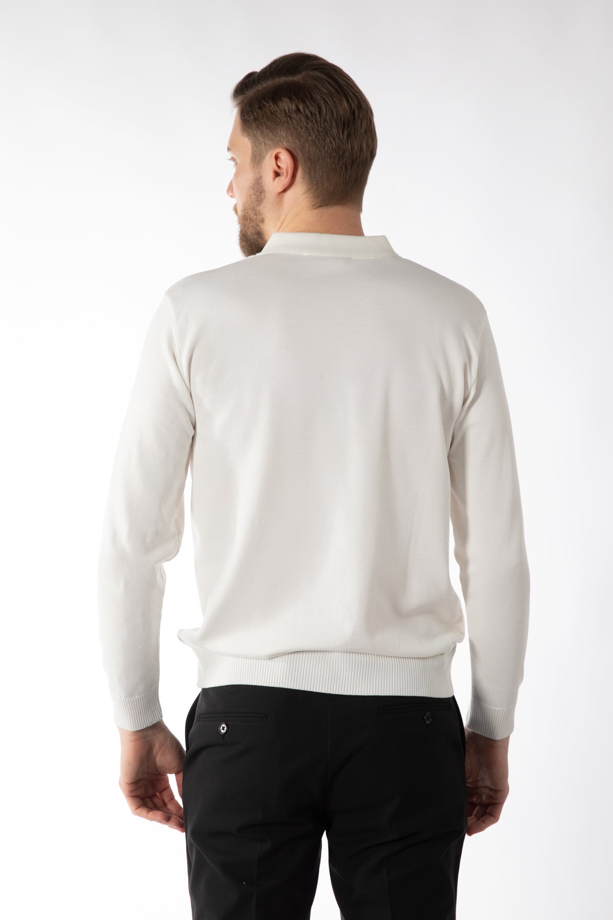 PULOVER REGULAR FIT D'S DAMAT - Ecru