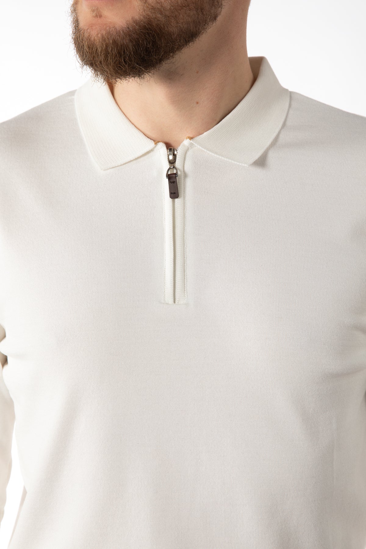 PULOVER REGULAR FIT D'S DAMAT - Ecru
