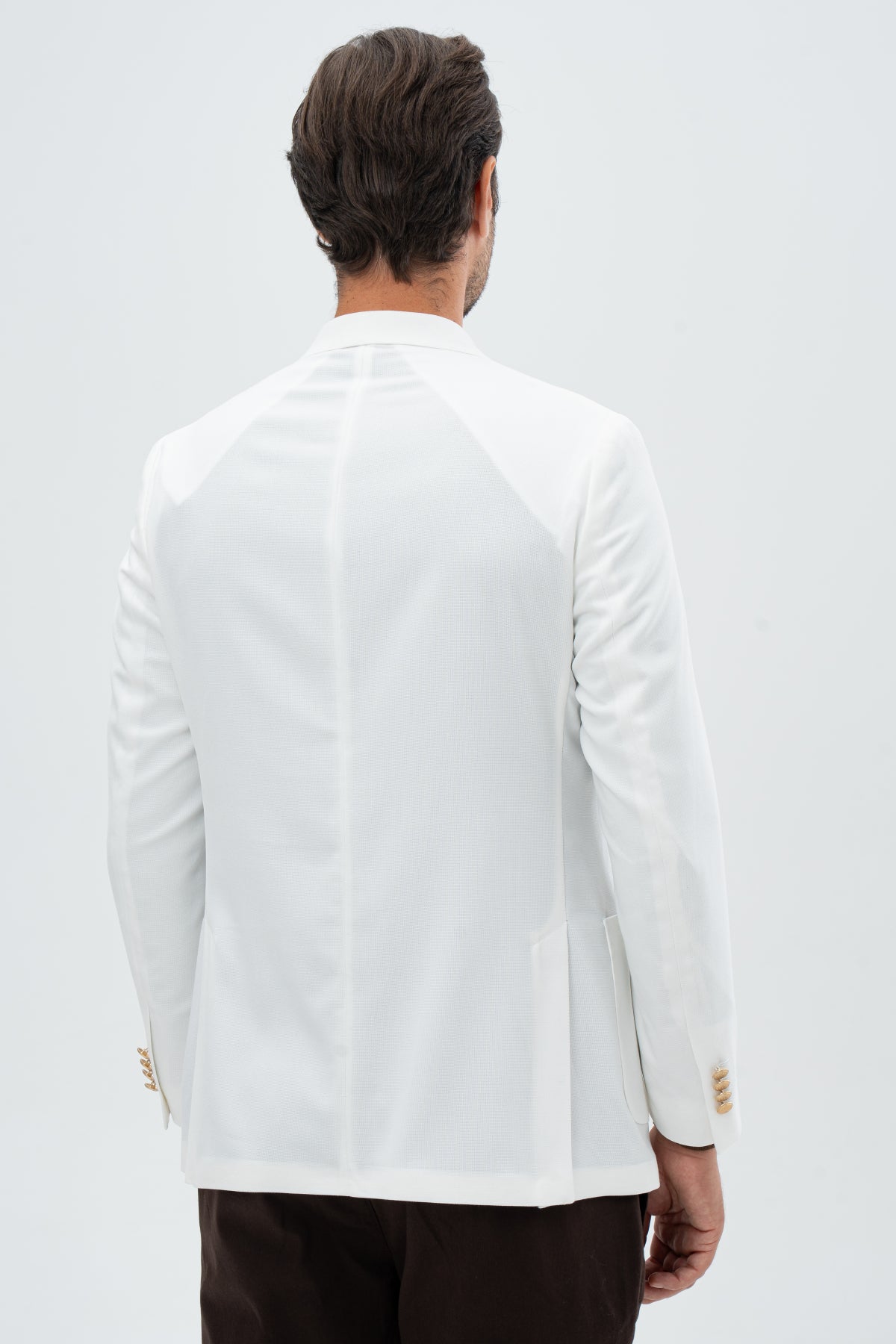 SACOU REGULAR FIT D'S DAMAT - Ecru