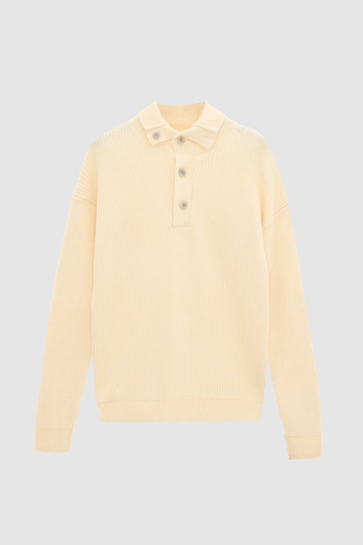 PULOVER REGULAR FIT D'S DAMAT - Ecru