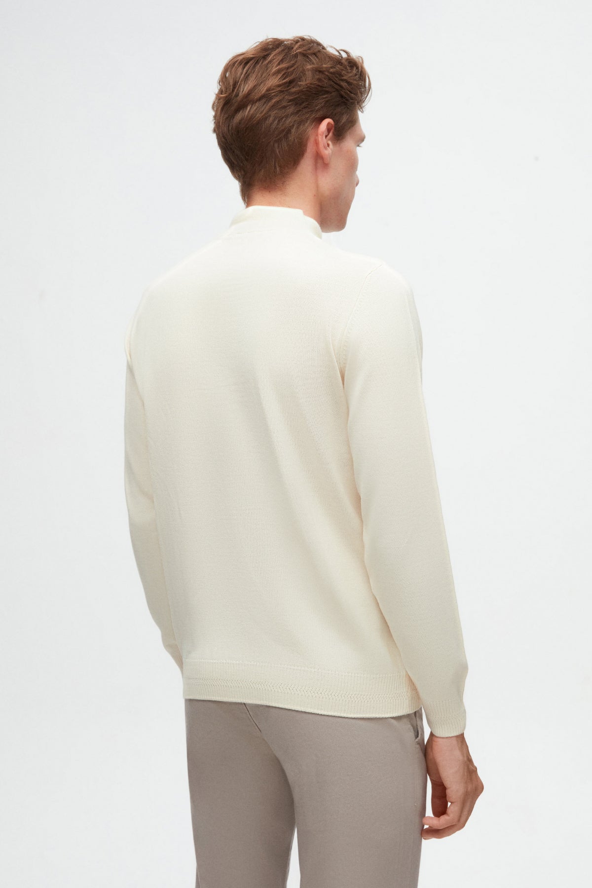 MALETA REGULAR FIT D'S DAMAT - Ecru
