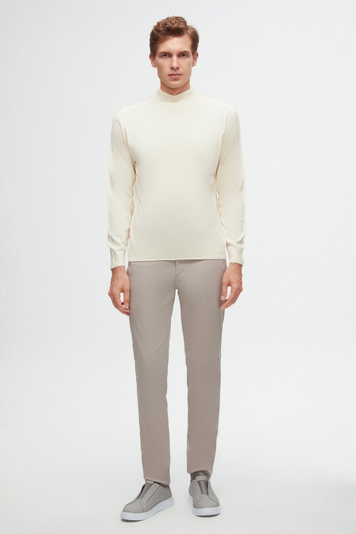 MALETA REGULAR FIT D'S DAMAT - Ecru