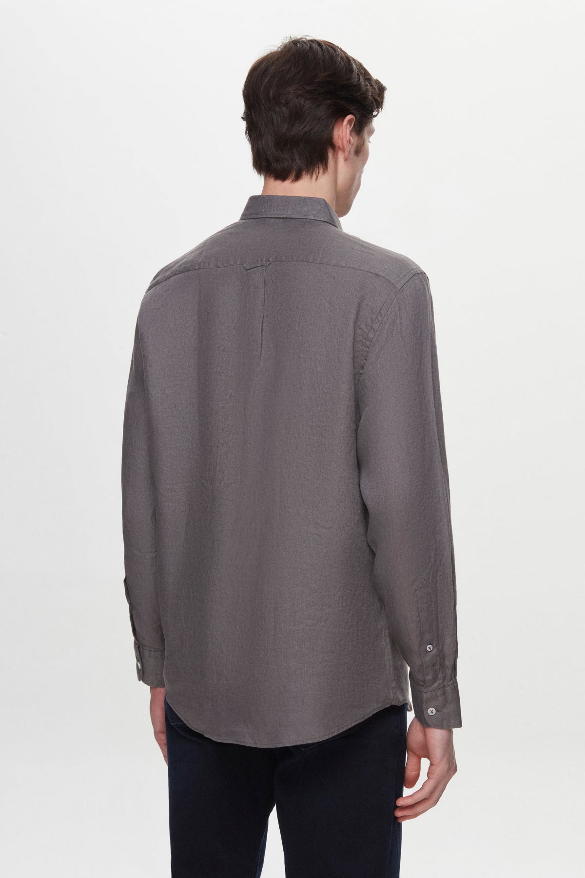 CAMASA REGULAR FIT D'S DAMAT - Gri Petrol