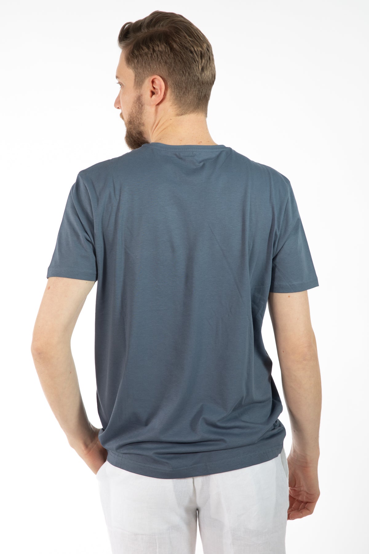 TRICOU SLIM FIT D'S DAMAT - Fucsia