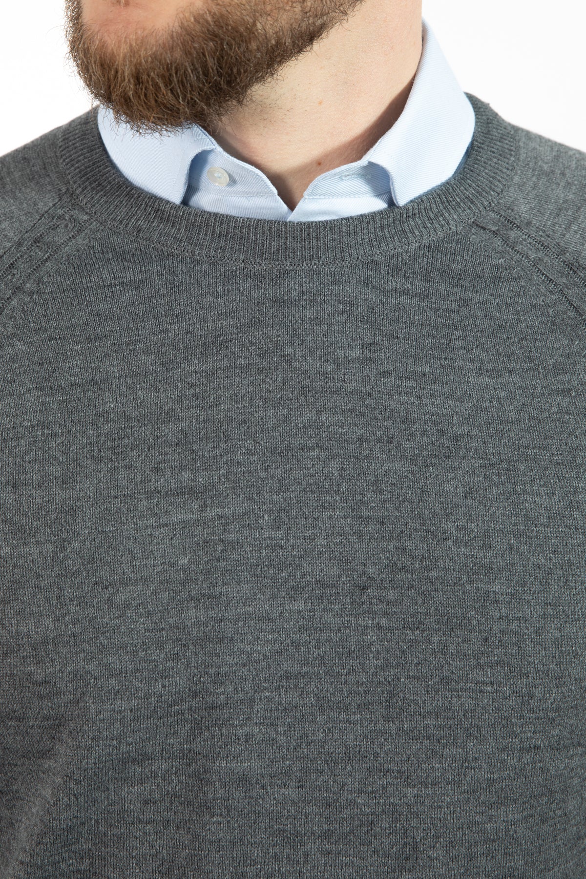 PULOVER REGULAR FIT D'S DAMAT - Gri