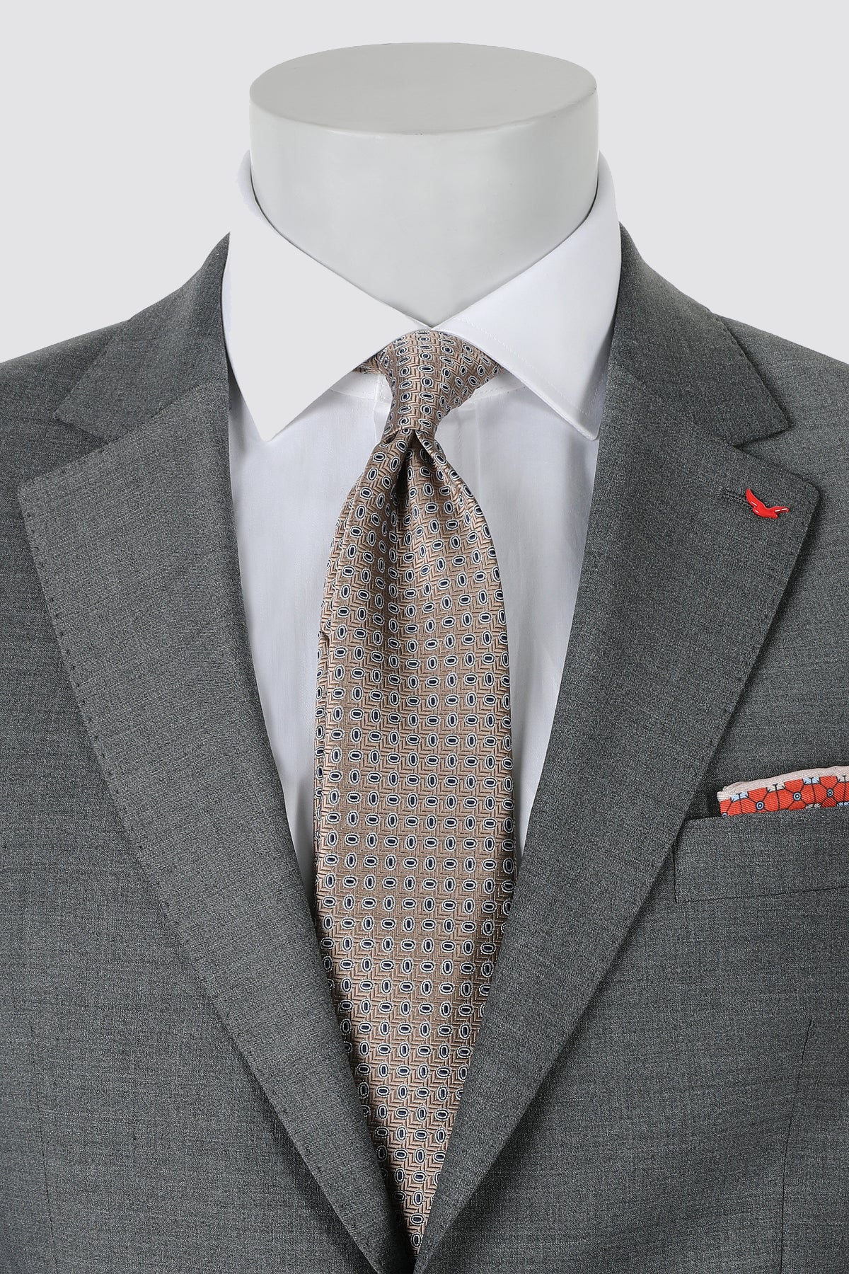 COSTUM REGULAR FIT D'S DAMAT - Gri