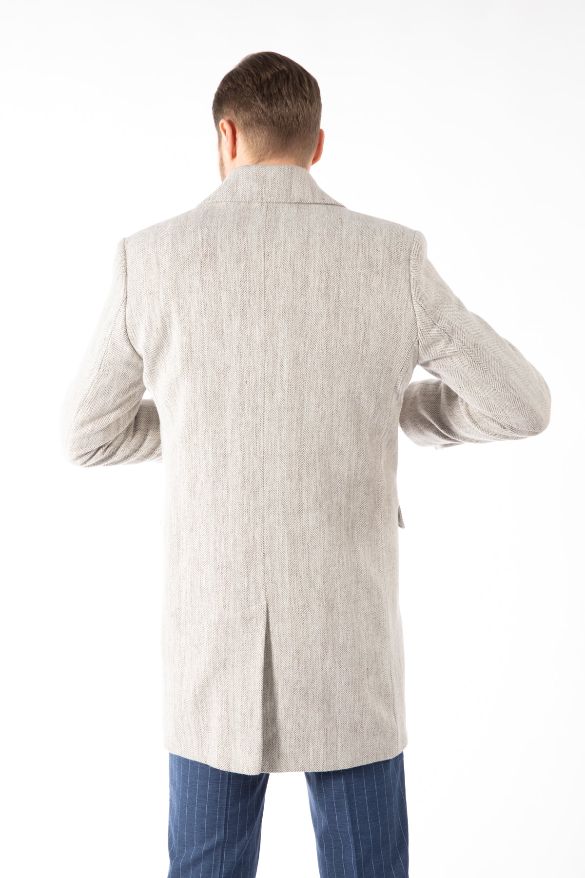 PALTON SLIM FIT D'S DAMAT - Gri