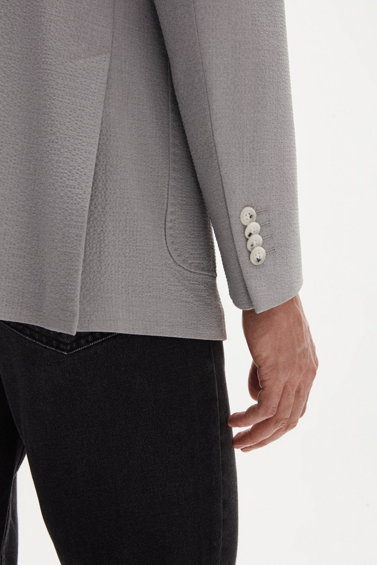 SACOU REGULAR FIT D'S DAMAT - Gri