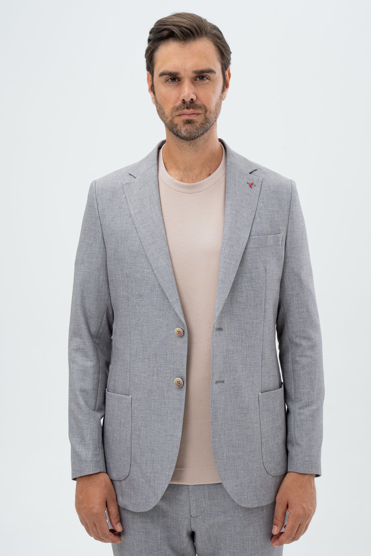 COSTUM SLIM FIT D'S DAMAT - Gri