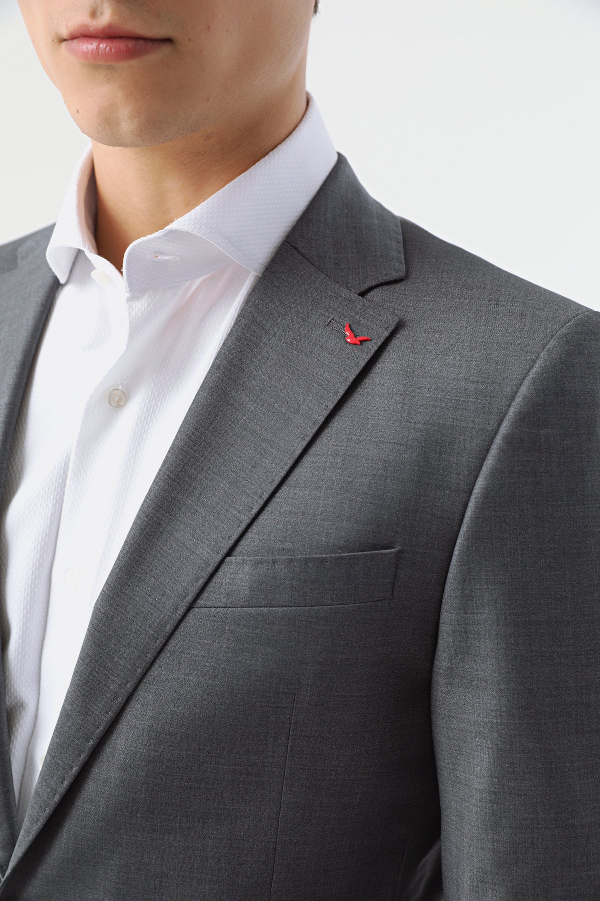 COSTUM D'S DAMAT SLIM FIT - Gri