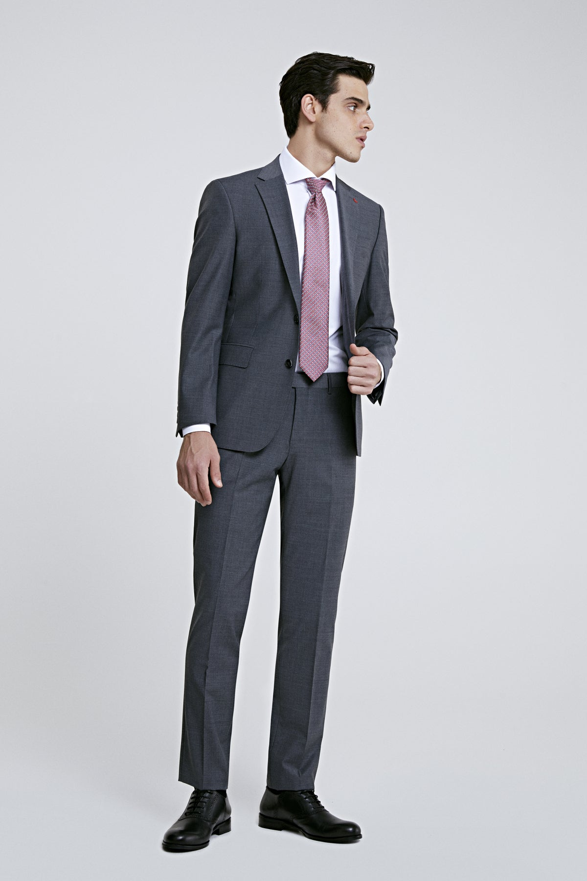 COSTUM D'S DAMAT SLIM FIT - Gri