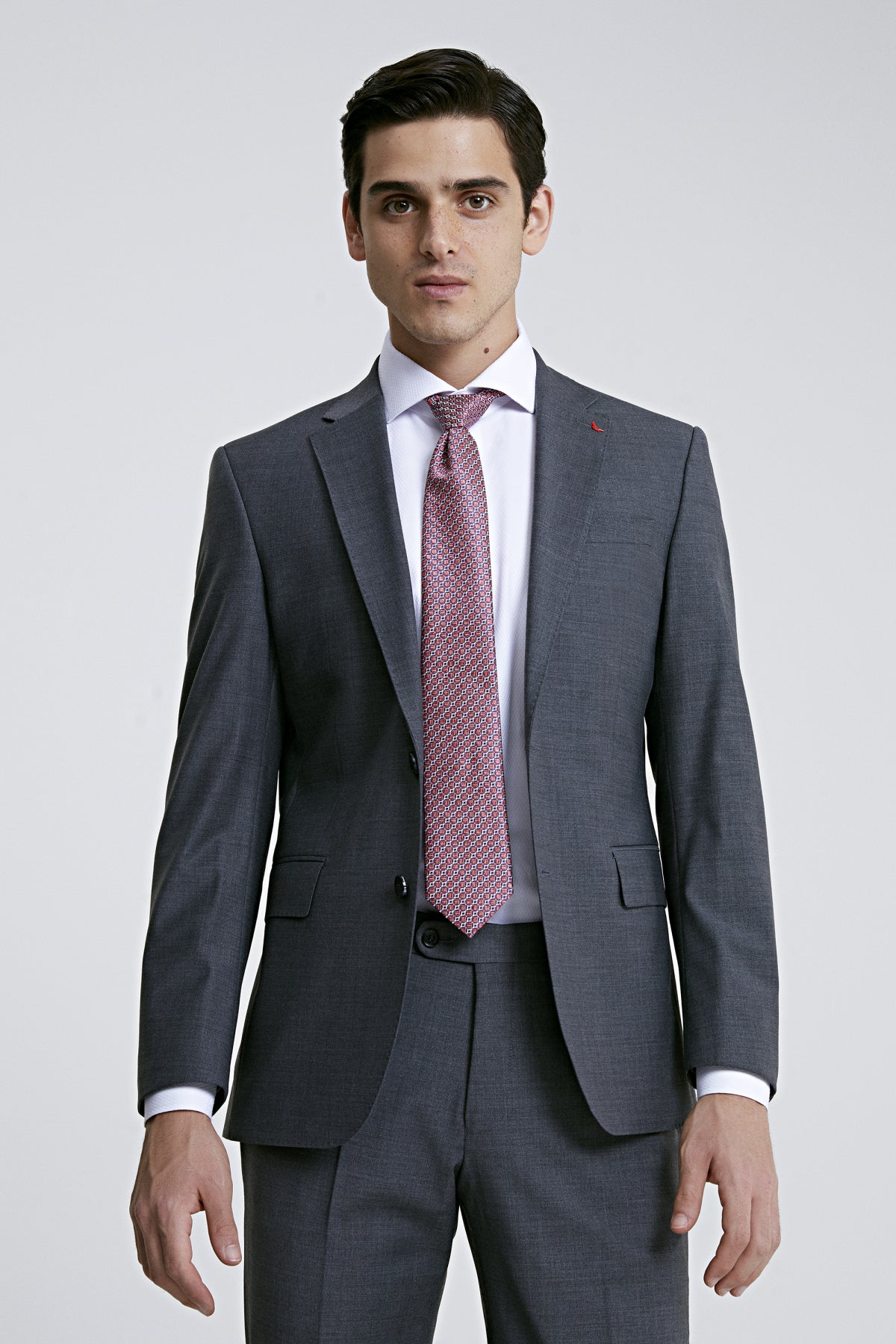 COSTUM D'S DAMAT SLIM FIT - Gri