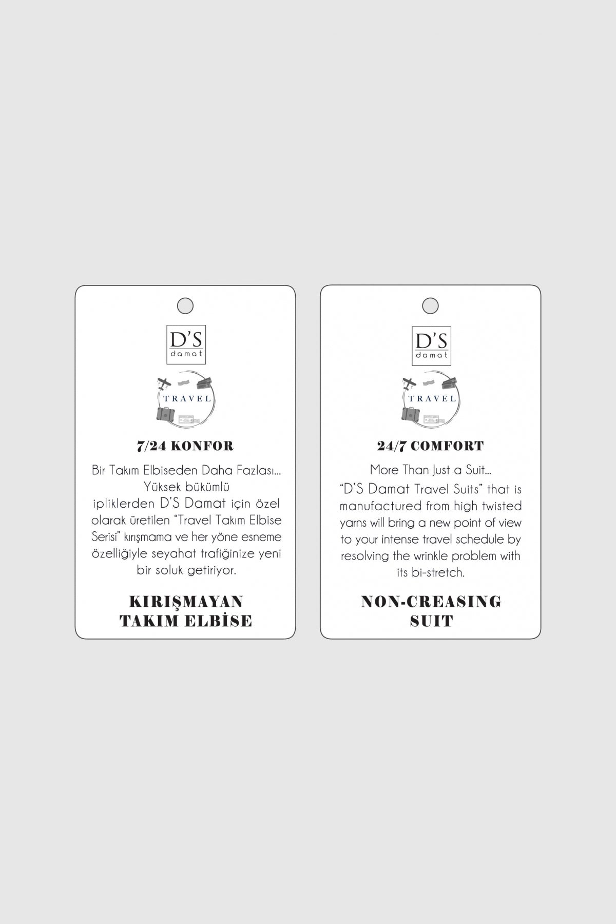 COSTUM D'S DAMAT DROP 4 (TALIE 2) - Gri