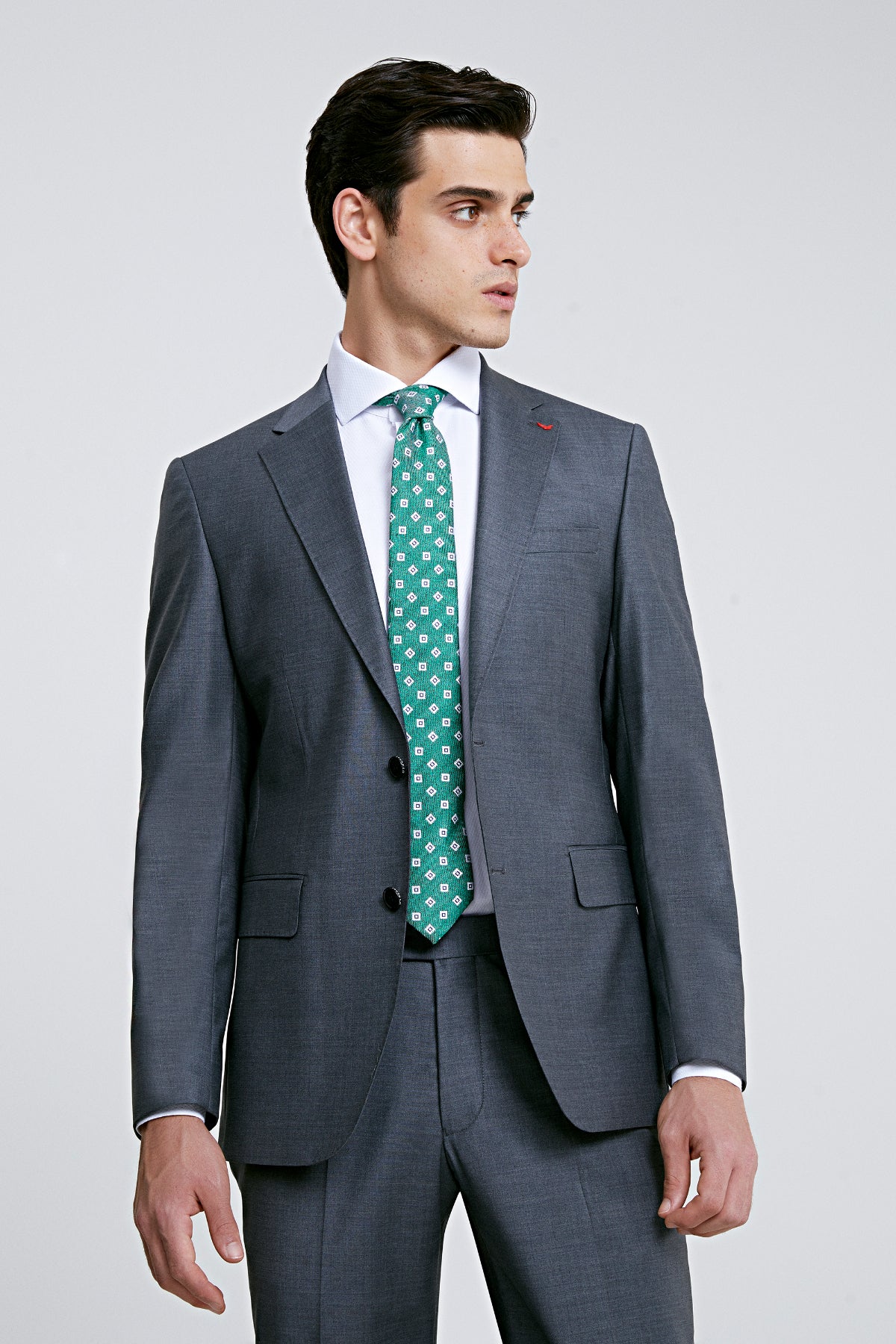 COSTUM D'S DAMAT SLIM FIT - Gri